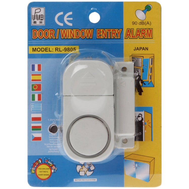 Magnetic Sensor Alarm Door Window Security System, RL-9805, RL-9805 Magnetic Sensor Alarm Door Window Security System, RL-9805, RL-9805